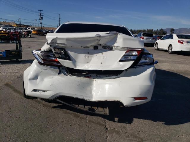 19XFB2F98EE275037 - 2014 HONDA CIVIC EXL WHITE photo 6