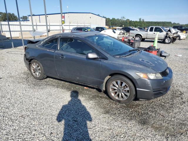2HGFG12859H514368 - 2009 HONDA CIVIC EX GRAY photo 4