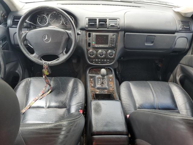 4JGAB57E54A510191 - 2004 MERCEDES-BENZ ML 350 SILVER photo 8
