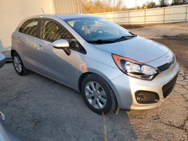 KNADN5A36C6011012 - 2012 KIA RIO EX SILVER photo 4