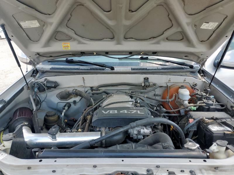 5TBBT44171S163407 - 2001 TOYOTA TUNDRA ACCESS CAB Gris photo 11