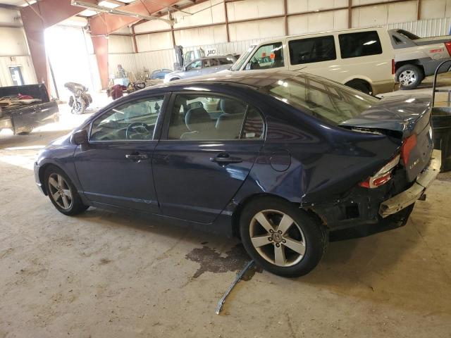 1HGFA16876L133034 - 2006 HONDA CIVIC EX BLUE photo 2