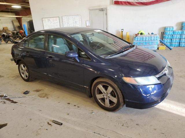 1HGFA16876L133034 - 2006 HONDA CIVIC EX BLUE photo 4