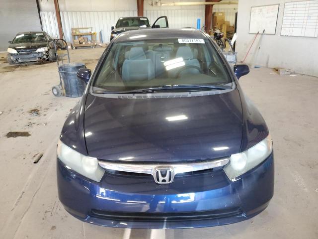 1HGFA16876L133034 - 2006 HONDA CIVIC EX BLUE photo 5