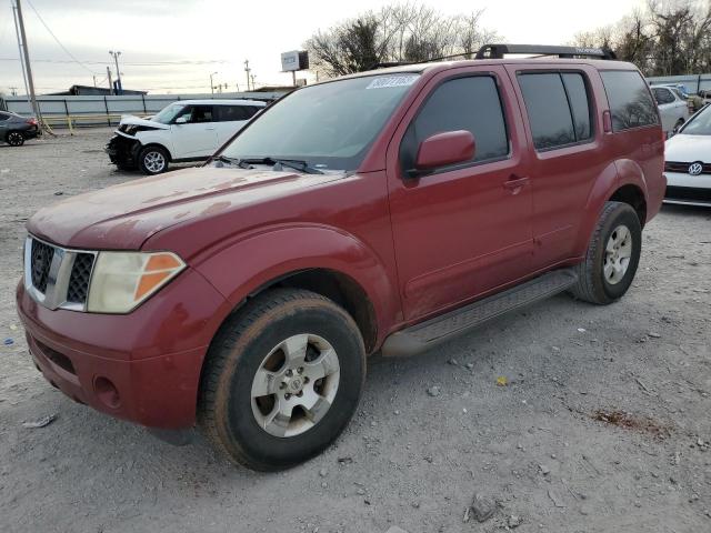 5N1AR18U36C636499 - 2006 NISSAN PATHFINDER LE RED photo 1