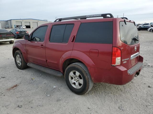5N1AR18U36C636499 - 2006 NISSAN PATHFINDER LE RED photo 2