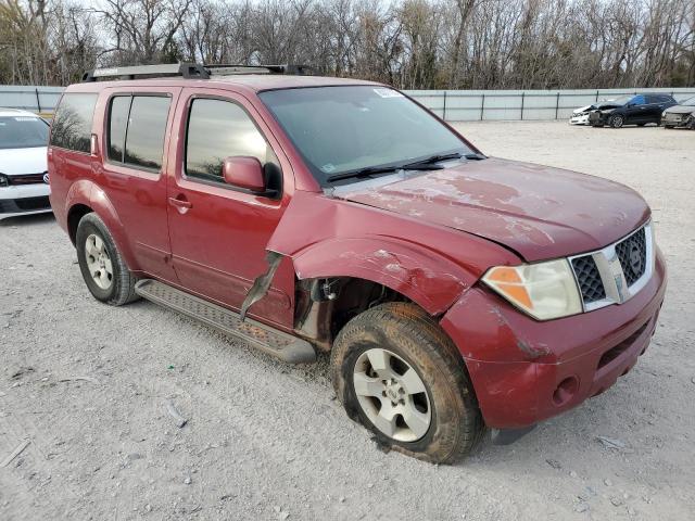 5N1AR18U36C636499 - 2006 NISSAN PATHFINDER LE RED photo 4