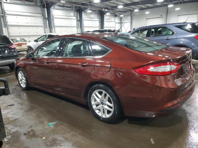 3FA6P0H79FR183078 - 2015 FORD FUSION SE BROWN photo 2