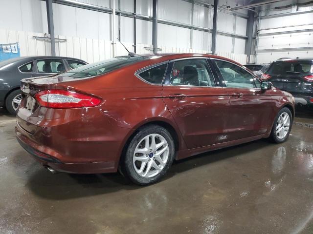 3FA6P0H79FR183078 - 2015 FORD FUSION SE BROWN photo 3