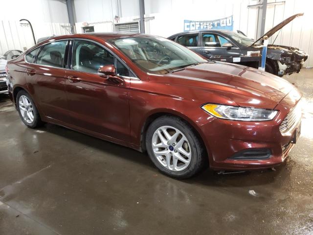 3FA6P0H79FR183078 - 2015 FORD FUSION SE BROWN photo 4