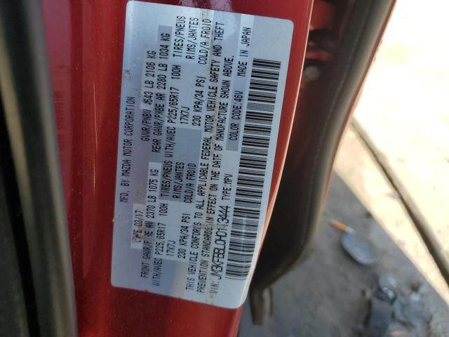 JM3KFBBL0H0113444 - 2017 MAZDA CX-5 SPORT RED photo 13