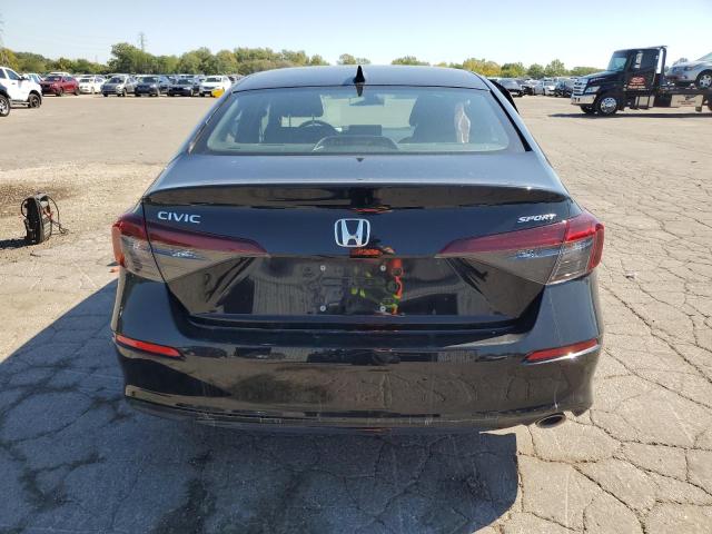 2HGFE2F53SH586820 - 2025 HONDA CIVIC SPORT BLACK photo 6