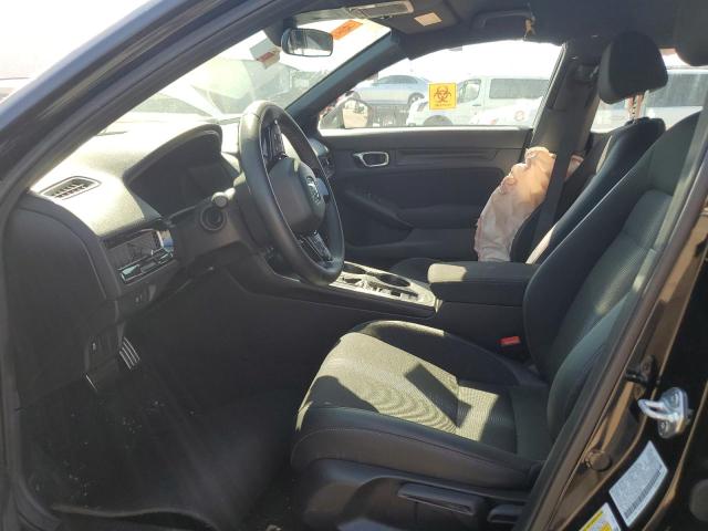 2HGFE2F53SH586820 - 2025 HONDA CIVIC SPORT BLACK photo 7