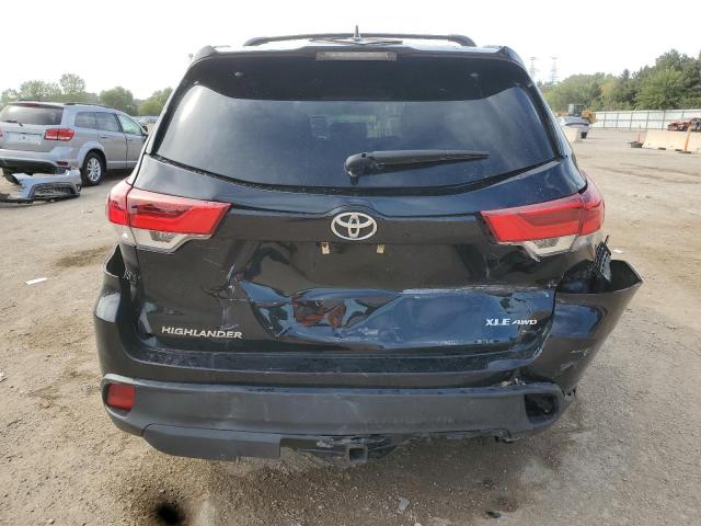 5TDJZRFH3KS590688 - 2019 TOYOTA HIGHLANDER SE BLACK photo 6