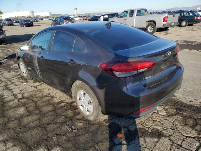 3KPFK4A79HE139750 - 2017 KIA FORTE LX BROWN photo 2