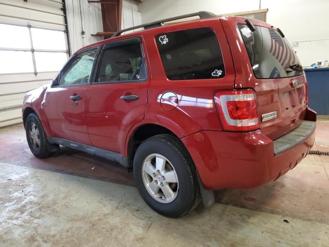 1FMCU9DG5BKC36997 - 2011 FORD ESCAPE XLT RED photo 2