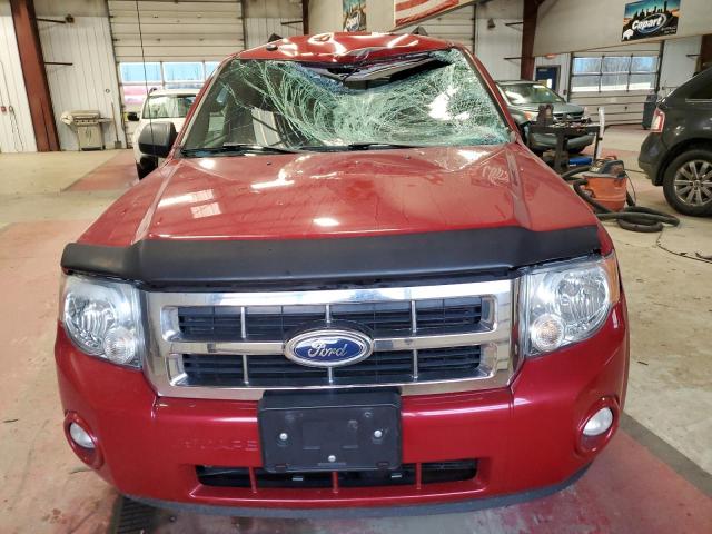 1FMCU9DG5BKC36997 - 2011 FORD ESCAPE XLT RED photo 5