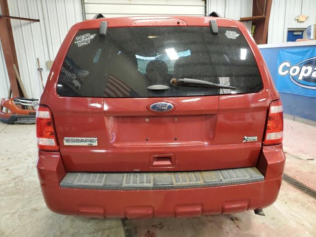 1FMCU9DG5BKC36997 - 2011 FORD ESCAPE XLT RED photo 6