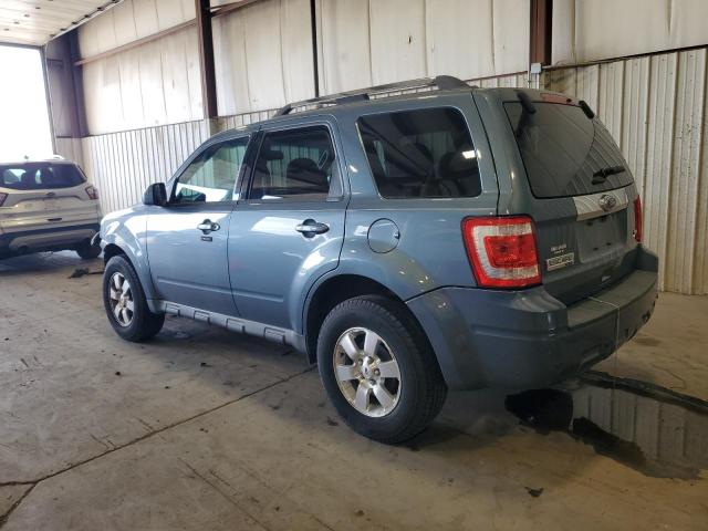 1FMCU9EG6BKC47103 - 2011 FORD ESCAPE LIMITED 蓝色 照片 2