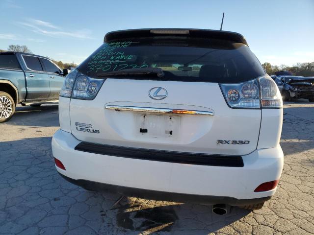 2T2HA31U56C103265 - 2006 LEXUS RX 330 WHITE photo 6