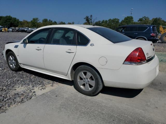 2G1WT57N191259610 - 2009 CHEVROLET IMPALA 1LT WHITE photo 2