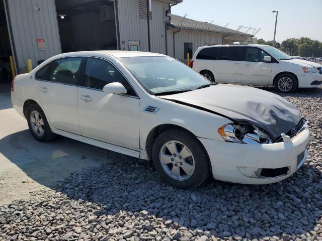 2G1WT57N191259610 - 2009 CHEVROLET IMPALA 1LT WHITE photo 4