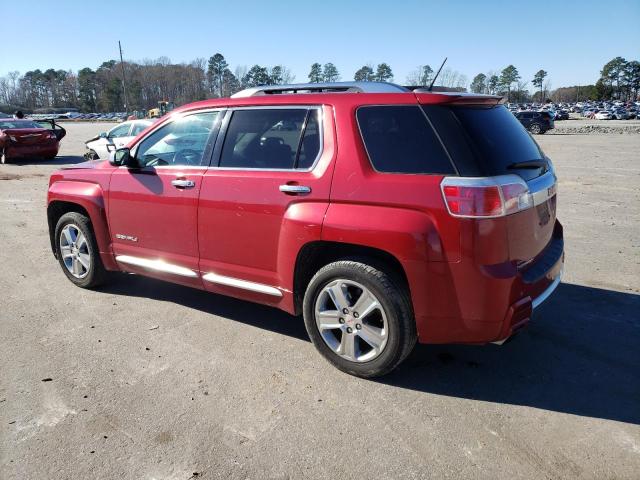 2GKALYEK3D6256834 - 2013 GMC TERRAIN DENALI RED photo 2