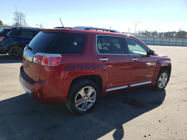 2GKALYEK3D6256834 - 2013 GMC TERRAIN DENALI RED photo 3