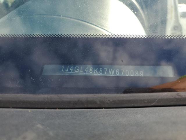 1J4GL48K87W670089 - 2007 JEEP LIBERTY SPORT 白色 照片 13