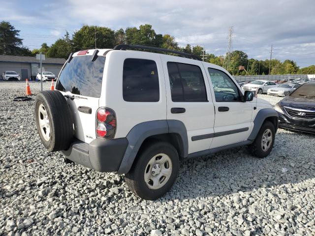 1J4GL48K87W670089 - 2007 JEEP LIBERTY SPORT 白色 照片 3