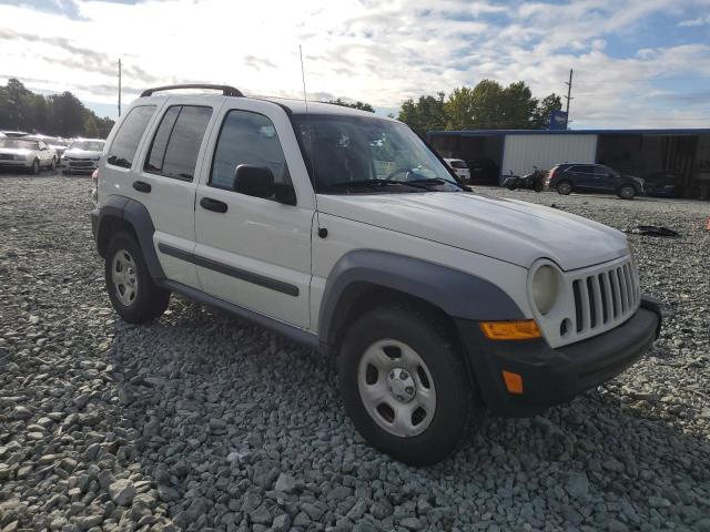 1J4GL48K87W670089 - 2007 JEEP LIBERTY SPORT 白色 照片 4