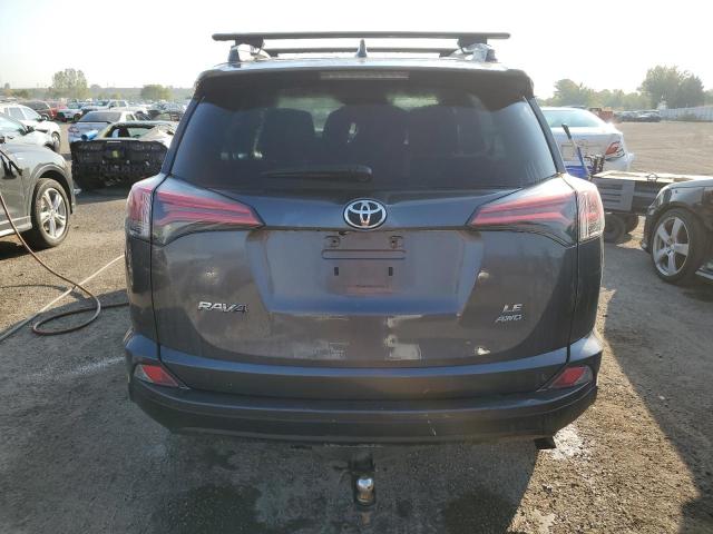 2T3BFREV0HW635291 - 2017 TOYOTA RAV4 LE GRAY photo 6