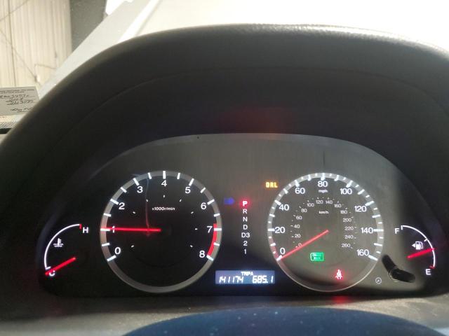 1HGCP36818A034530 - 2008 HONDA ACCORD EXL SILVER photo 9