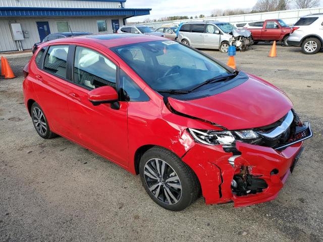 3HGGK5H80LM717792 - 2020 HONDA FIT EX RED photo 4