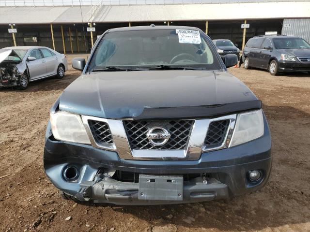 1N6AD0ER2EN718463 - 2014 NISSAN FRONTIER S BLUE photo 5