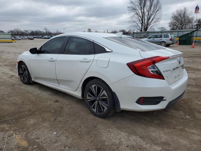 JHMFC1F74JX011408 - 2018 HONDA CIVIC EXL Սպիտակ լուսանկար 2
