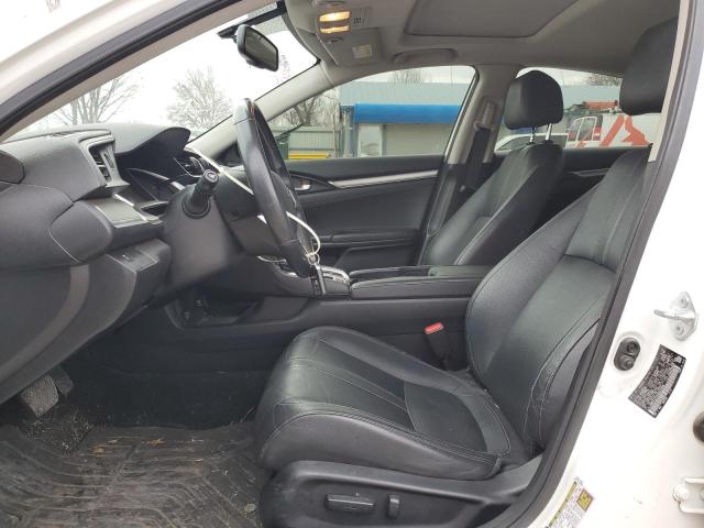 JHMFC1F74JX011408 - 2018 HONDA CIVIC EXL Սպիտակ լուսանկար 7