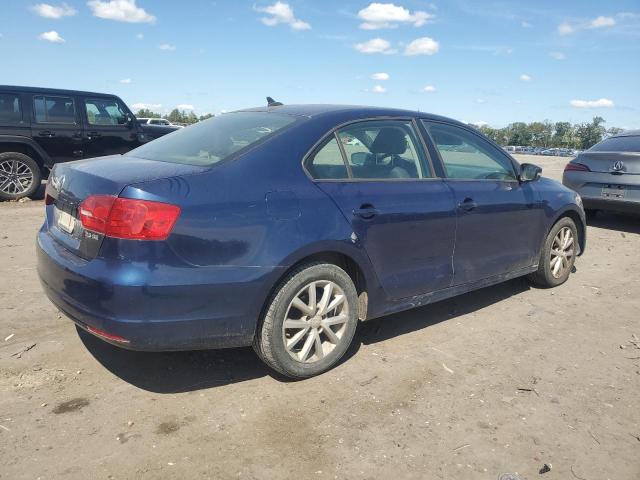 3VWDP7AJ6CM393028 - 2012 VOLKSWAGEN JETTA SE BLUE photo 3