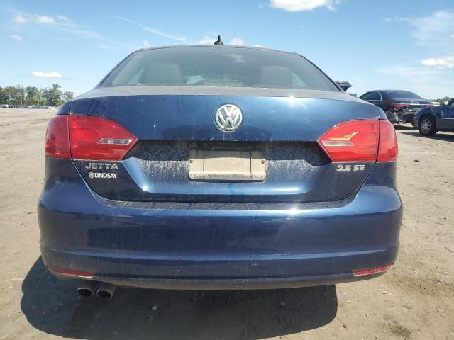 3VWDP7AJ6CM393028 - 2012 VOLKSWAGEN JETTA SE BLUE photo 6