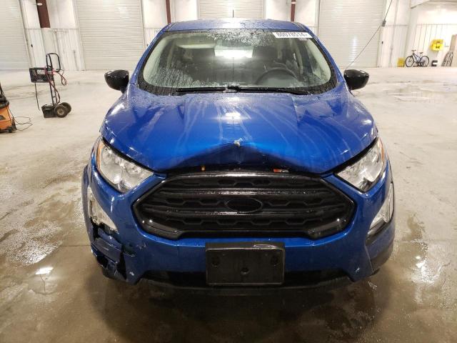 MAJ6S3FL3KC257510 - 2019 FORD ECOSPORT S BLUE photo 5