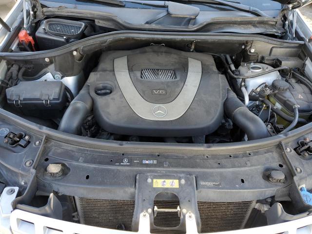 4JGBB8GB9AA558557 - 2010 MERCEDES-BENZ ML 350 4MATIC SILVER photo 11