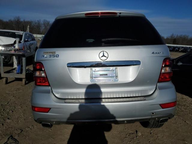 4JGBB8GB9AA558557 - 2010 MERCEDES-BENZ ML 350 4MATIC SILVER photo 6