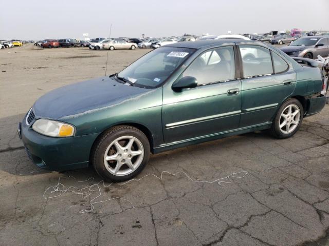 3N1BB51D91L118430 - 2001 NISSAN SENTRA SE GREEN photo 1