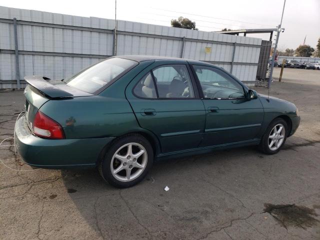 3N1BB51D91L118430 - 2001 NISSAN SENTRA SE GREEN photo 3