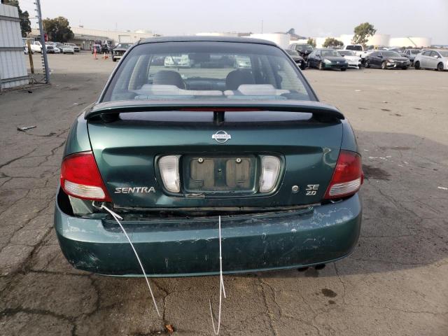 3N1BB51D91L118430 - 2001 NISSAN SENTRA SE GREEN photo 6