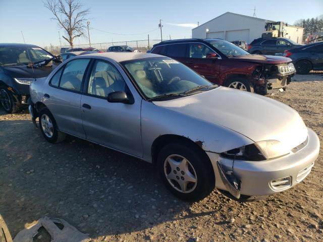 1G1JC524217121882 - 2001 CHEVROLET CAVALIER BASE SILVER photo 4