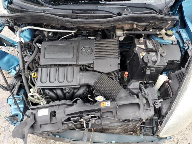 JM1DE1KYXC0139522 - 2012 MAZDA MAZDA2 ლურჯი ფოტო 12