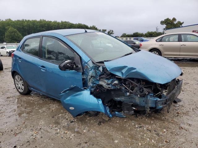 JM1DE1KYXC0139522 - 2012 MAZDA MAZDA2 ლურჯი ფოტო 4