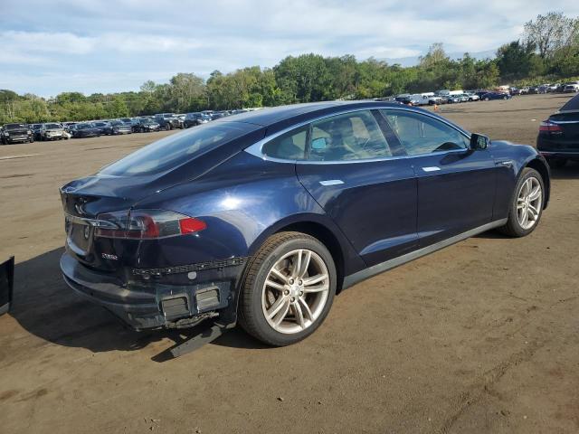 5YJSA1H28EFP64382 - 2014 TESLA MODEL S Mavi foto 3