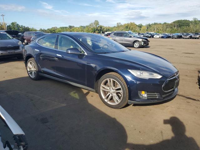 5YJSA1H28EFP64382 - 2014 TESLA MODEL S Mavi foto 4